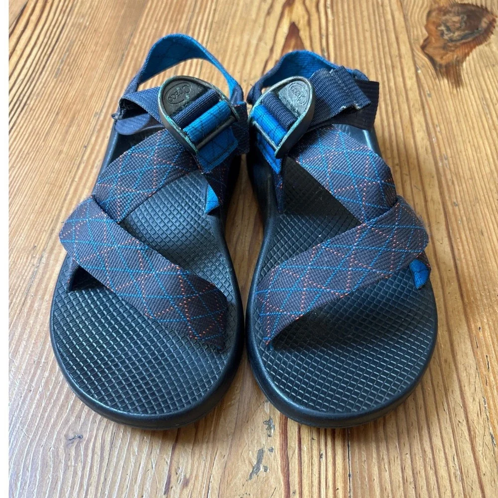 Chaco Men's Navy Blue Z/Cloud Adjustable Strap Sandals